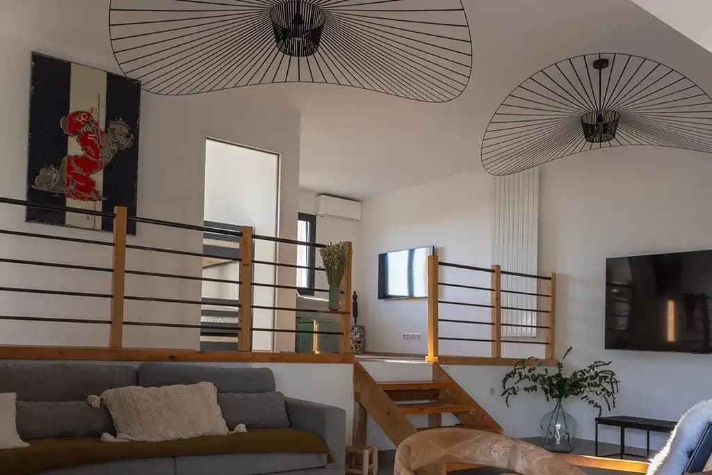 Photographe immobilier Corse — Villa Molini prestige vue drone